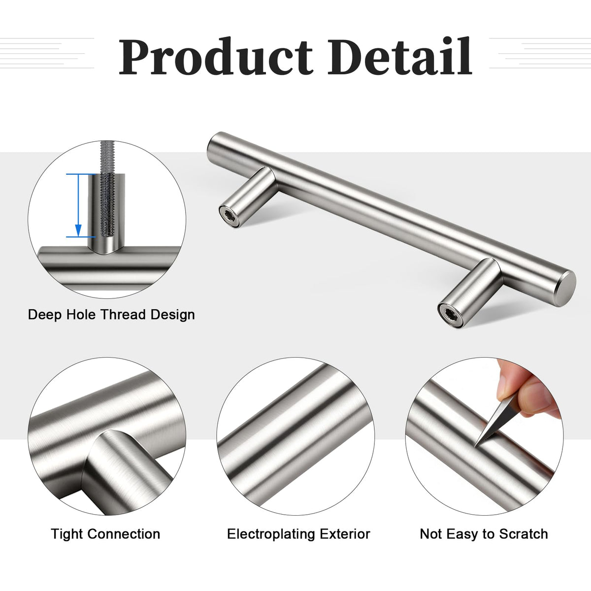 Gobrico included mounting screws simplify quick installation on 96mm centers