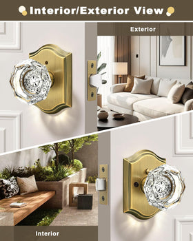 Privacy lockset ideal for bedrooms and bathrooms