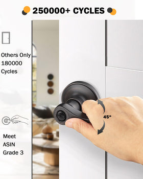 Gobrico reversible lever handle for left and right-handed doors
