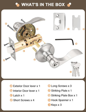 Gobrico satin nickel finish close-up highlighting scratch resistance