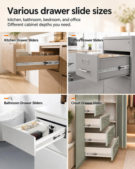 Gobrico soft-close rails prevent drawer slams for a calmer kitchen