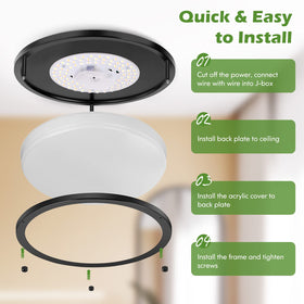 Versatile GoBright application for kitchen and stairwell illumination