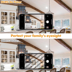 GoBright 320-degree beam angle candle bulb lights wide areas
