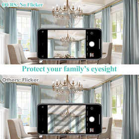 GoBright 5000K daylight white illuminates workspaces clearly.