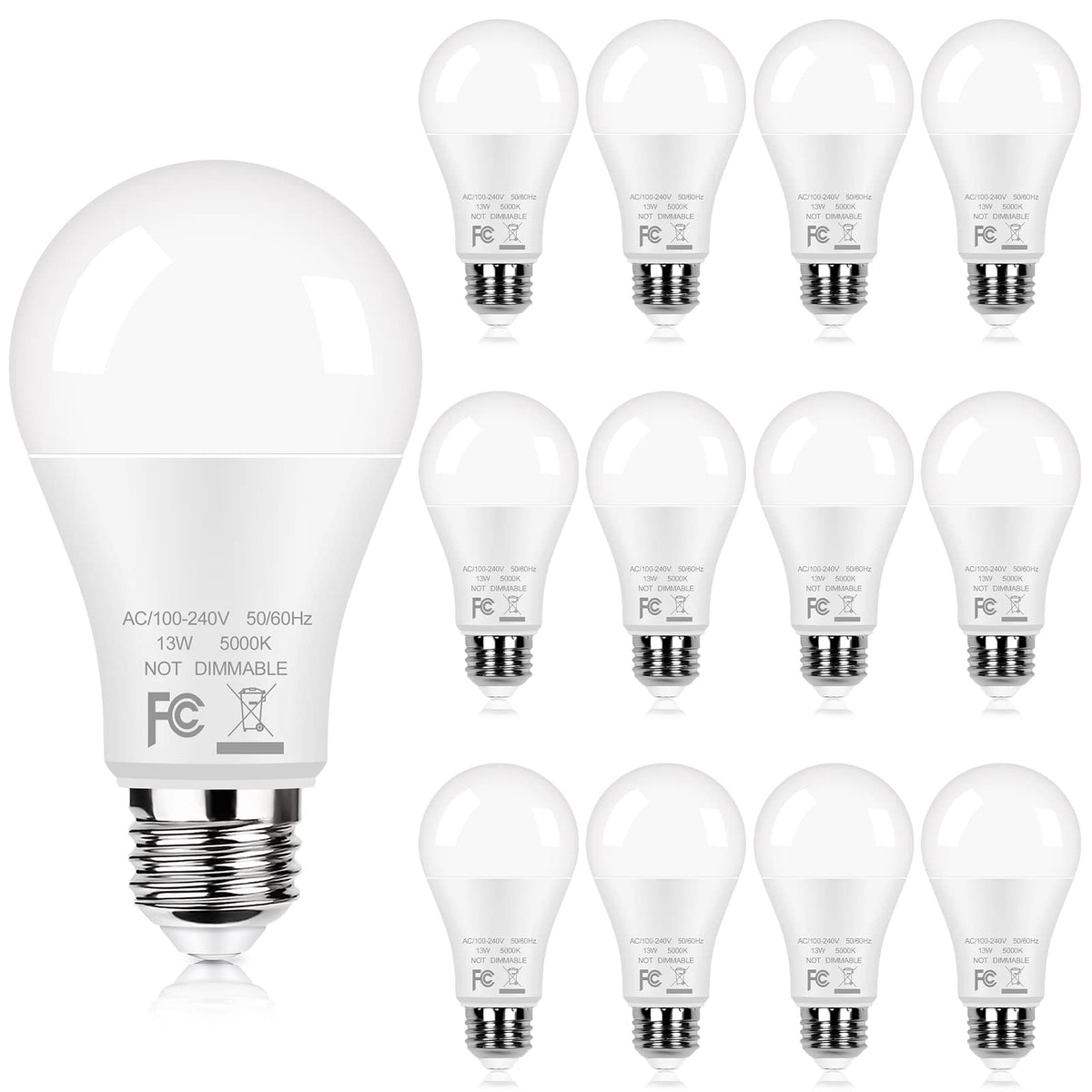 GoBright daylight LEDs in wide-application setting for kitchen or hallways.