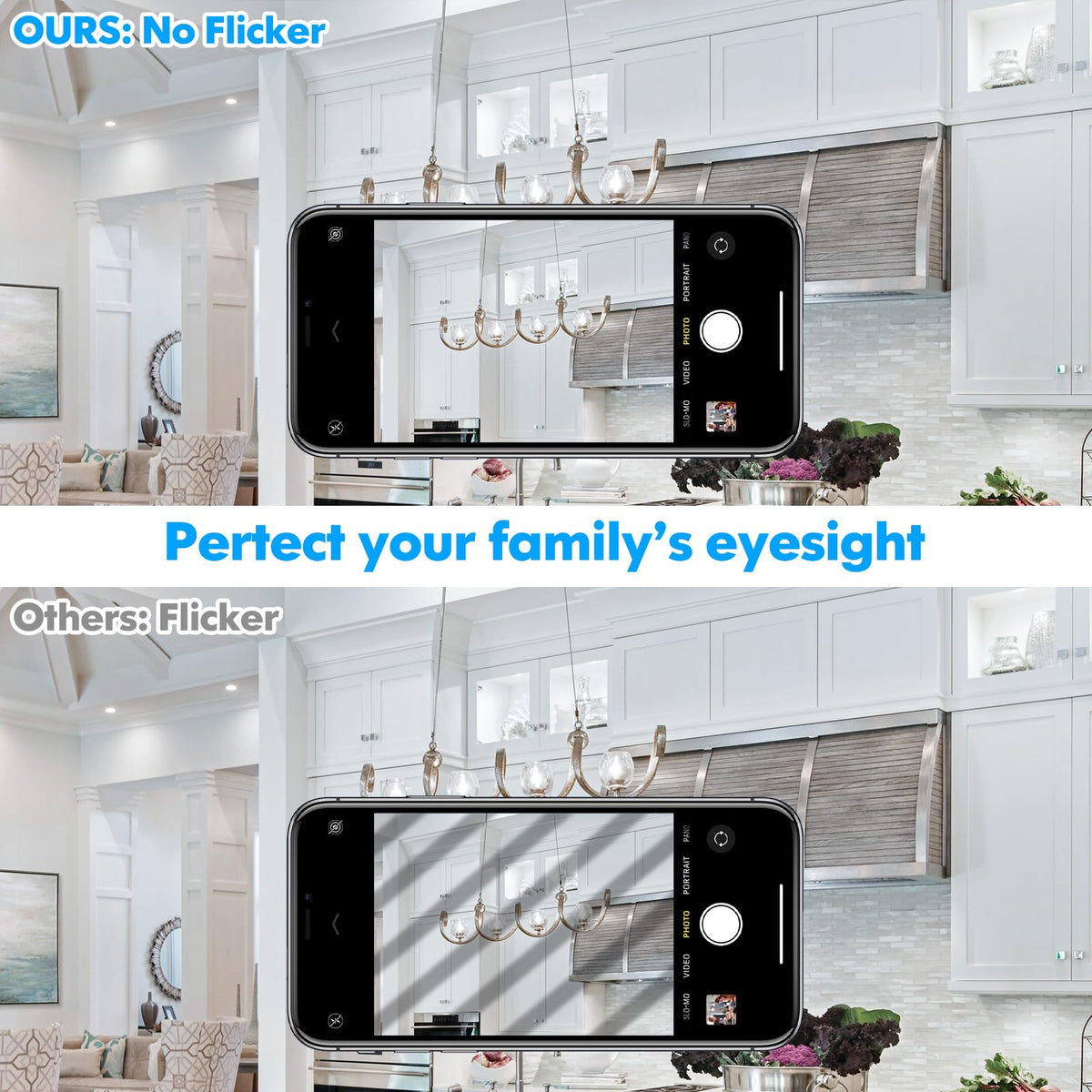 GoBright dimmable LED bulb supports 10 to 100 percent brightness.