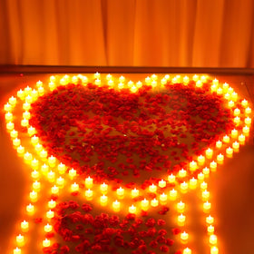 Gobutend rose petals 6000 count ready to scatter for romantic table decor