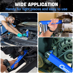 Gocelufe socket adapter set keeps tools ready for multiple jobs.