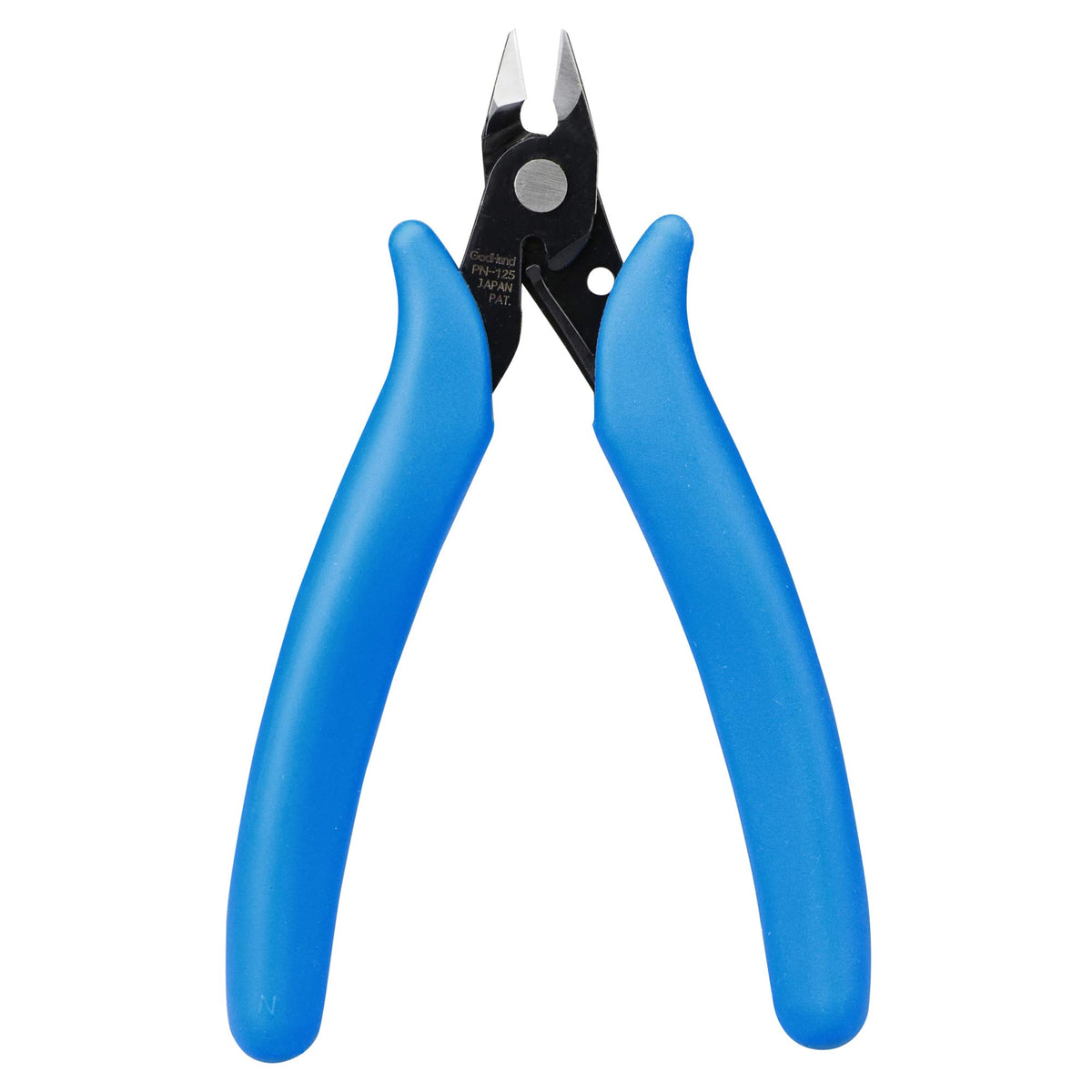 GodHand PN-125 Nipper front view for precise plastic model trimming.
