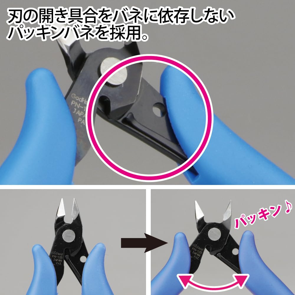 GodHand PN-125 in-pack image emphasizes starter tool value.
