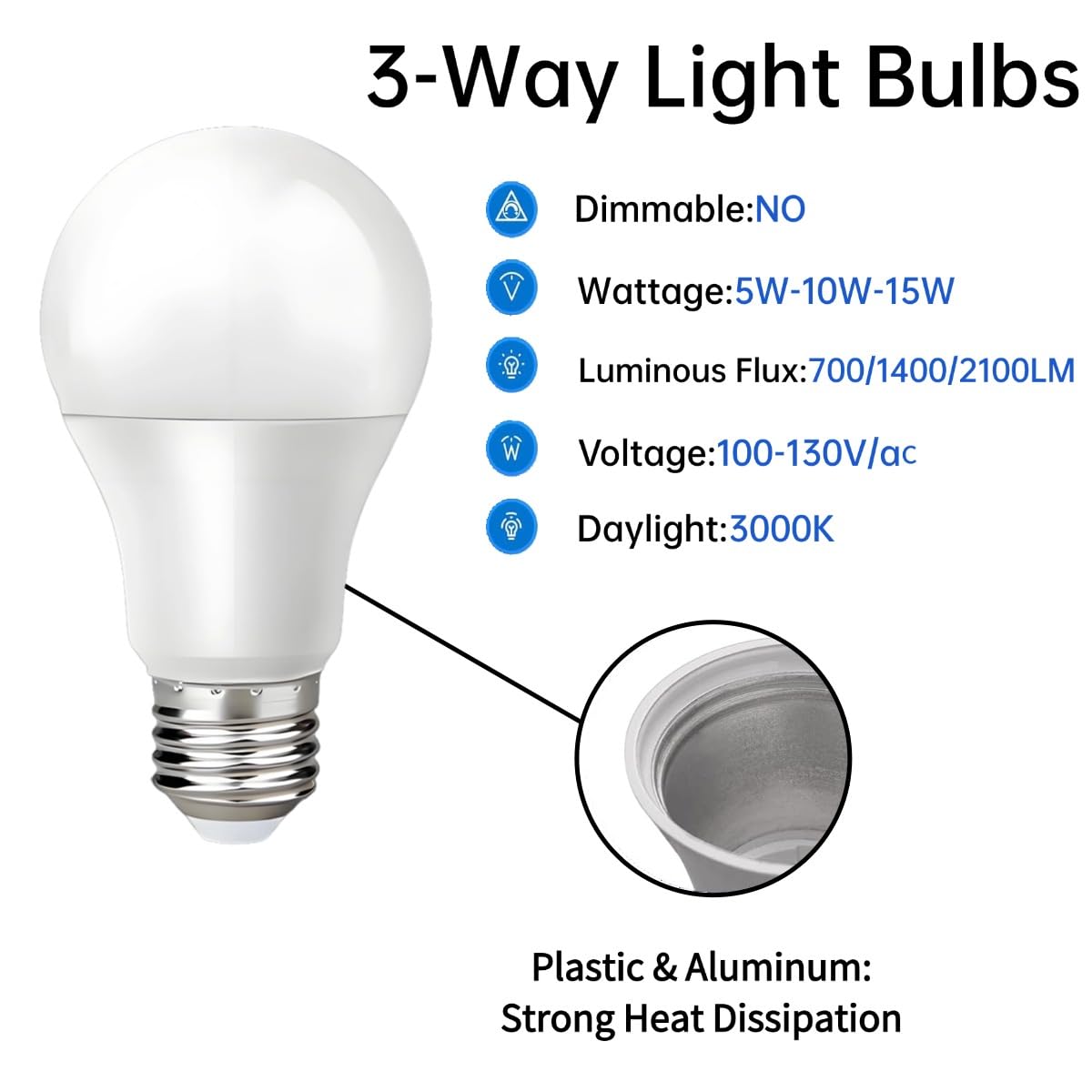 GODUORA flicker-free light ideal for reading and relaxing