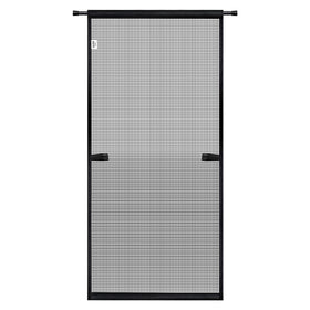Godwk Hanging Screen Door fully installed with tension rod for quick setup and airflow