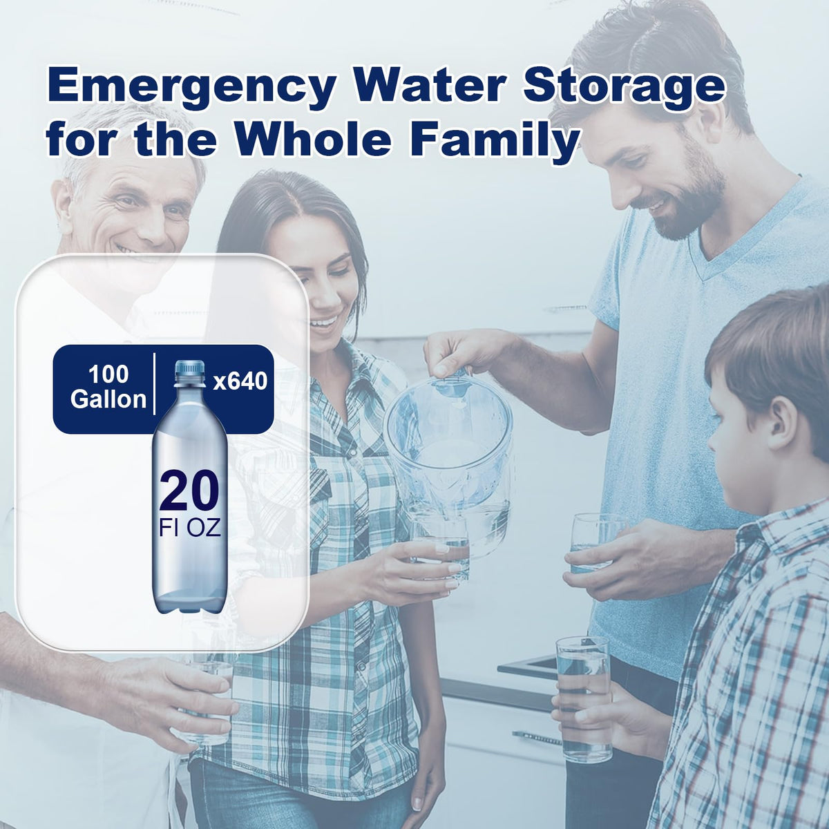 Godwolf closed design prevents debris, keeping stored water cleaner.