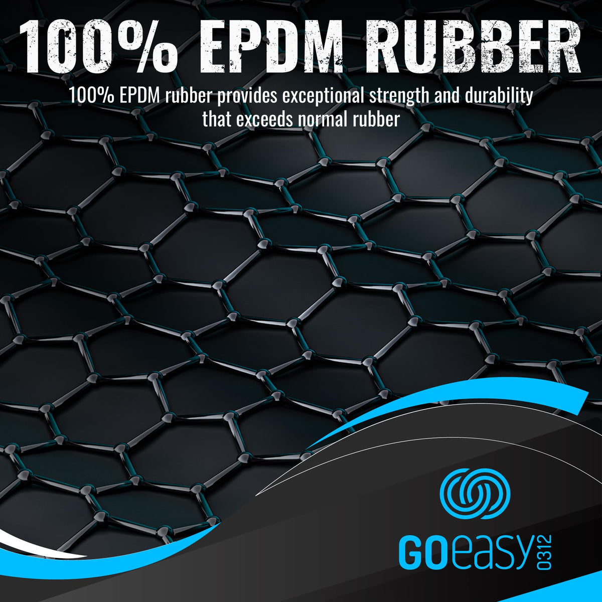GOEASY0312 100% EPDM cords ideal for tarps and cargo security.
