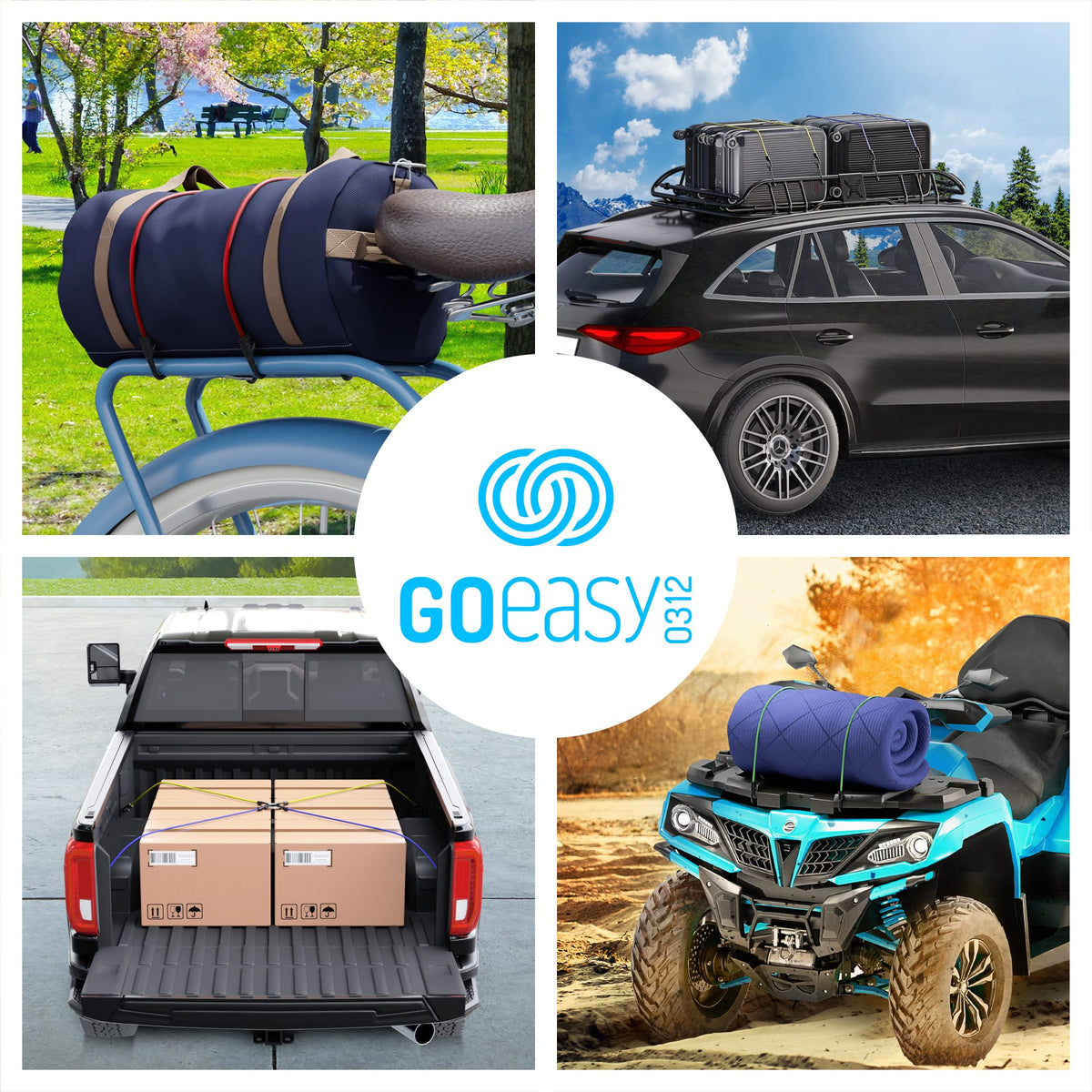 GOEASY0312 carry bag included for organized gear storage