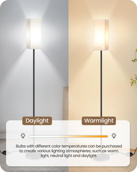 GOEBLESON compatible with E26 bulbs up to 60W for flexible brightness