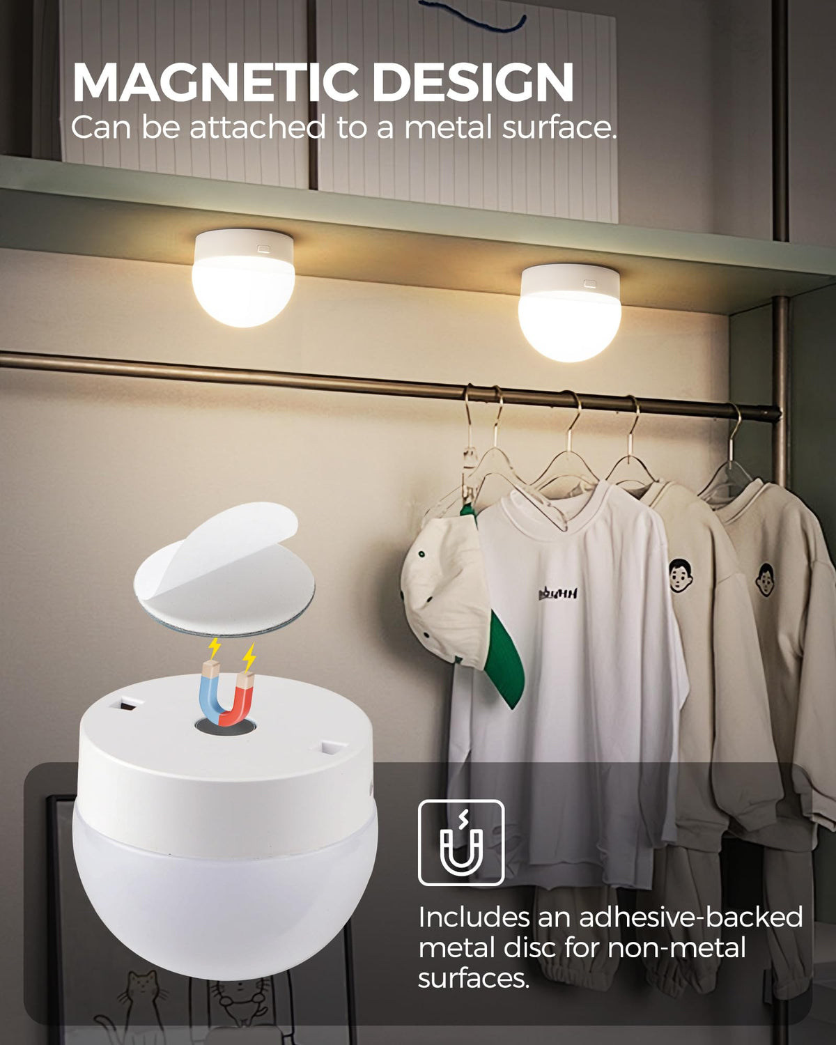 GOEBLESON bulb charges in 3–4 hours for extended light.