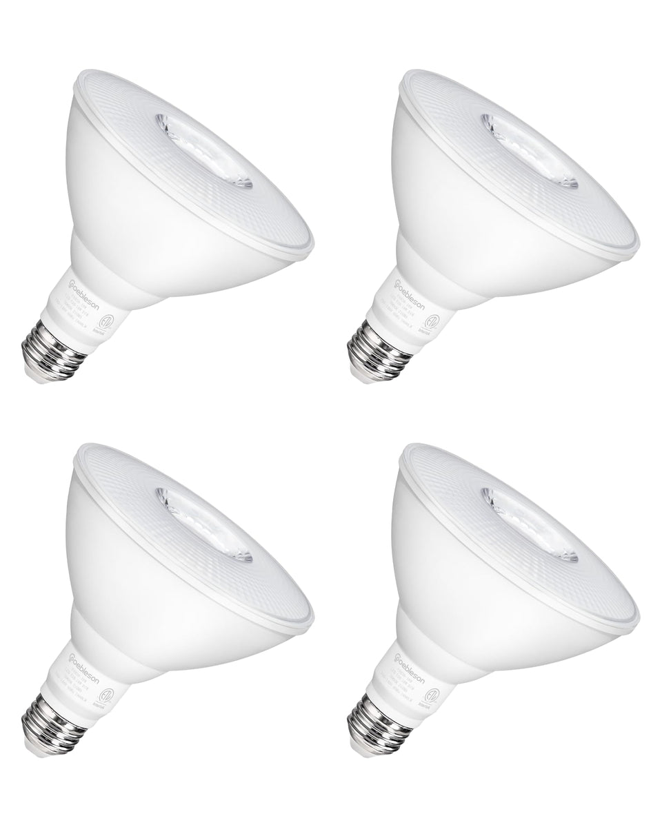 GOEBLESON flood light bulb outdoor porch provides safe entry lighting and curb appeal
