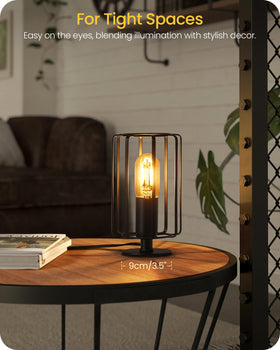 GOEBLESON lamp dimmed light illustrating warm glow for cozy evenings