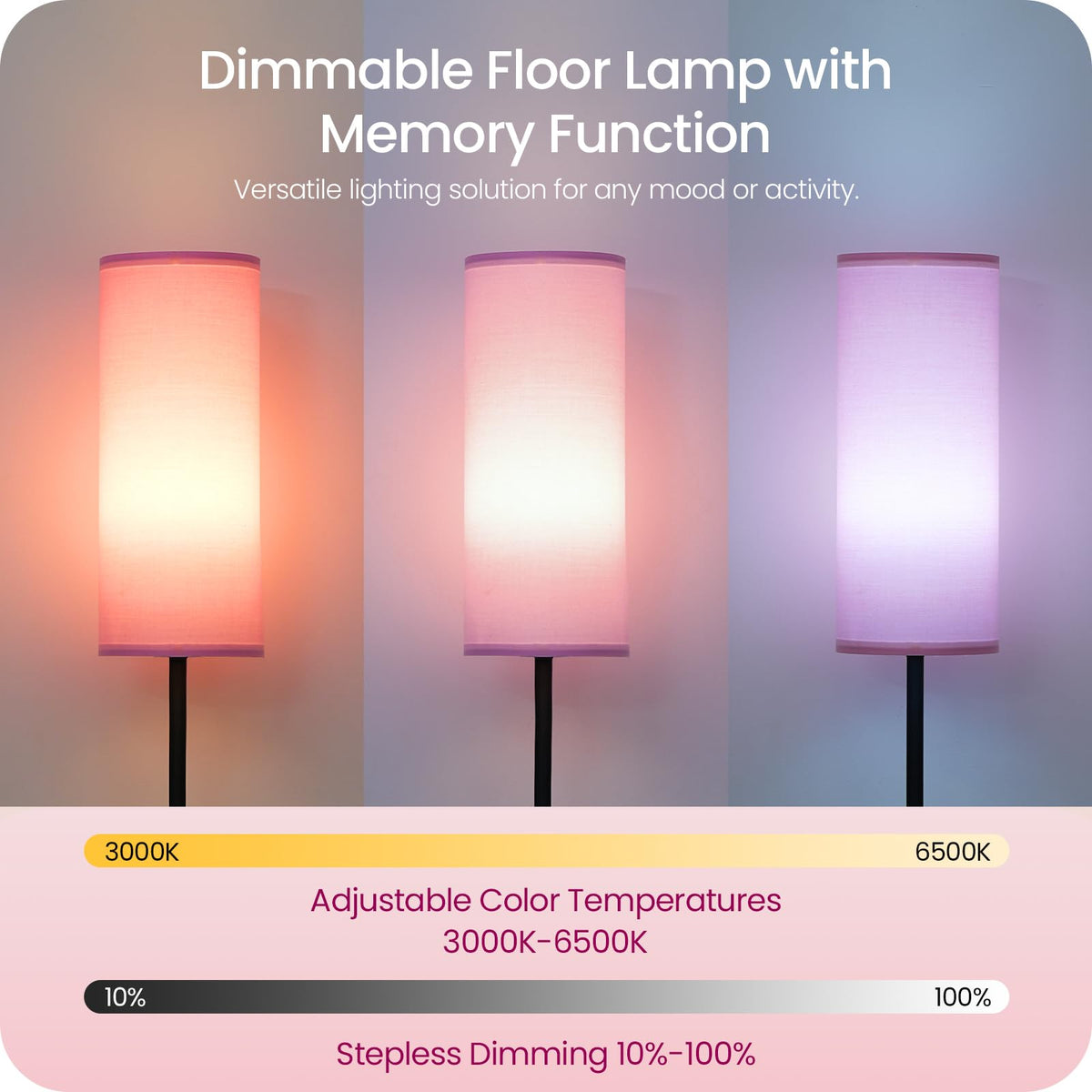 goebleson magnetic remote on pole provides convenient dimming from anywhere