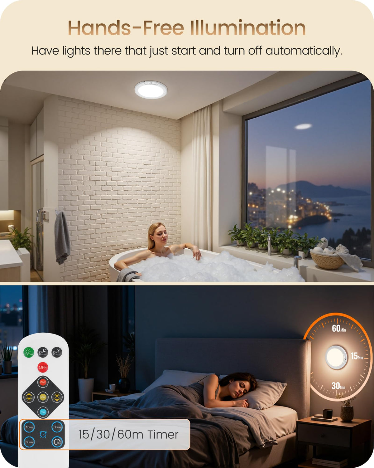 GOEBLESON motion-sensing light activates on motion.