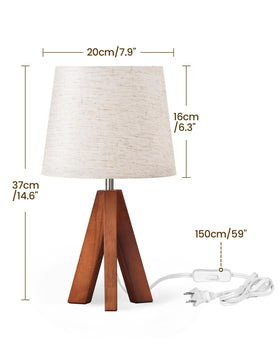 GOEBLESON 14.6-inch height fits small spaces
