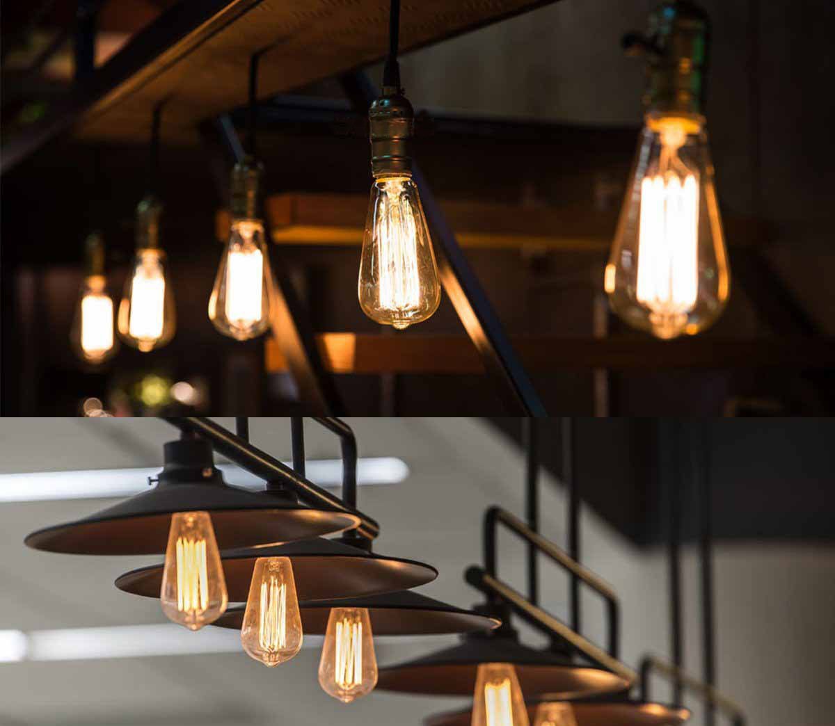 GOENDR vintage-style bulbs suitable for indoor and outdoor decor