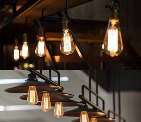 GOENDR vintage-style bulbs suitable for indoor and outdoor decor