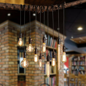 GOENDR table lamp lighting with ambient glow for living spaces