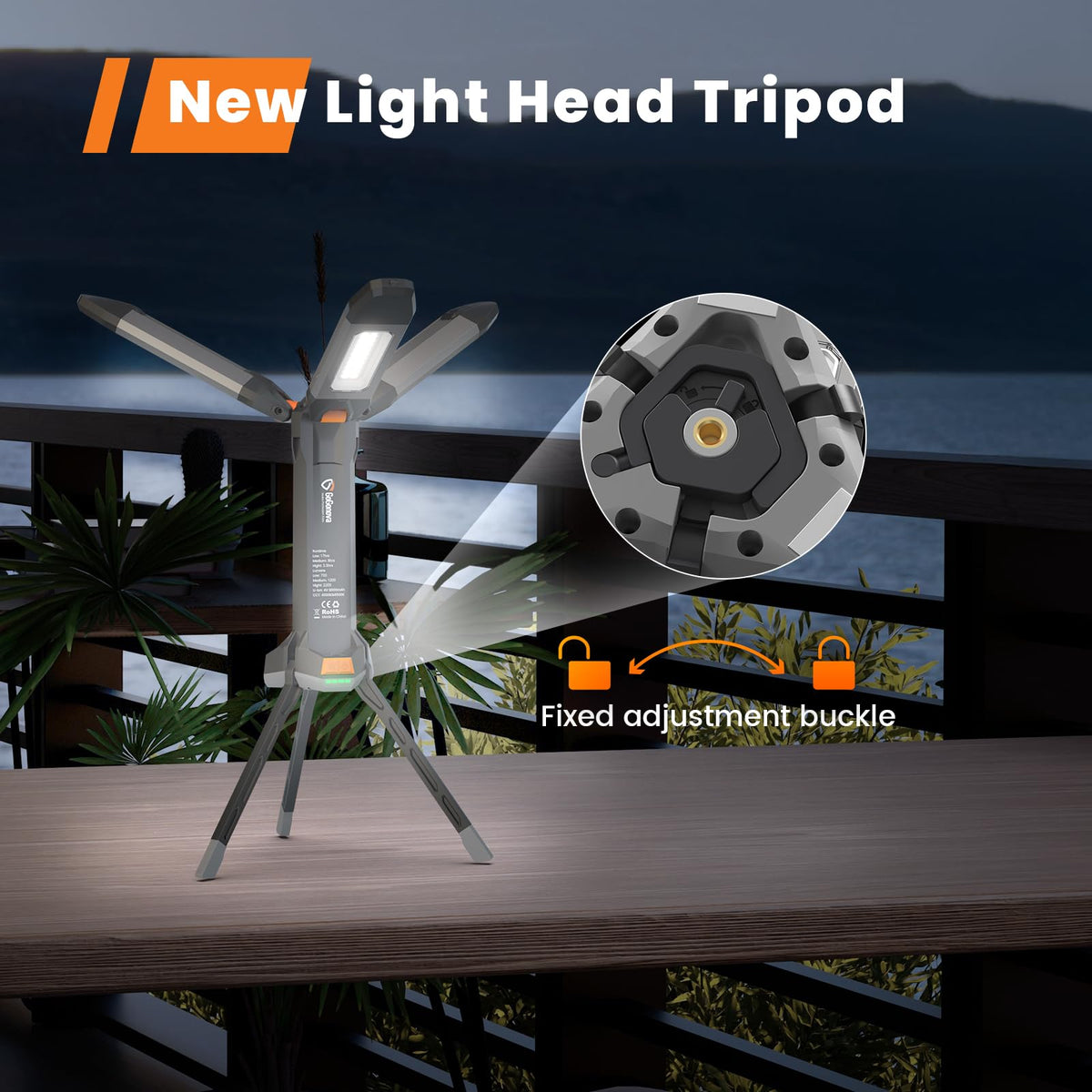 Gogonova independent LED tube control allows lighting only where needed.