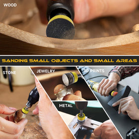 GOH DODD backing pad provides secure mounting and comfortable handling