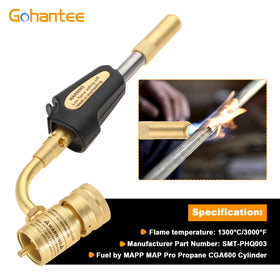 Gohantee adjustable flame control knob for precise heat management.