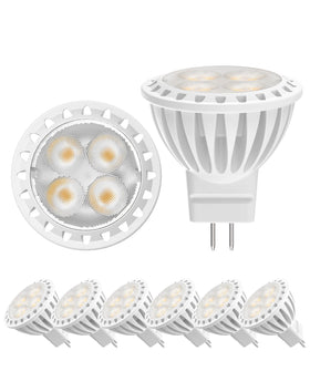 GOHDLAMP MR11 3W LED bulbs illuminate landscapes with warm white efficiency