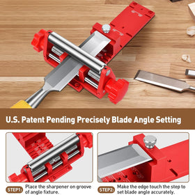Gohelper Diamond sharpening stones set offering durable grit options for reshaping and honing.