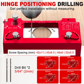 Gohelper knob-operated clamp grips cabinet doors firmly for professional results.
