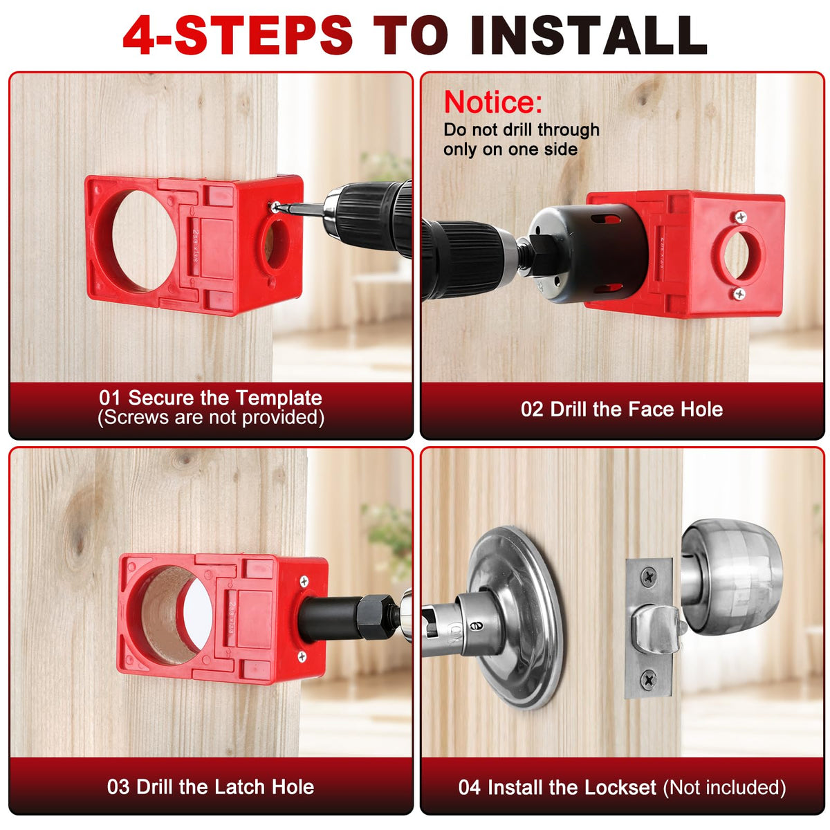 Gohelper non-slip pads keep the jig steady and scratch-free.