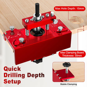 Gohelper standard hinge compatibility guide showing fit with common spacings.