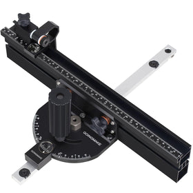 GOINGMAKE compact miter gauge with 360mm fence for precise crosscuts
