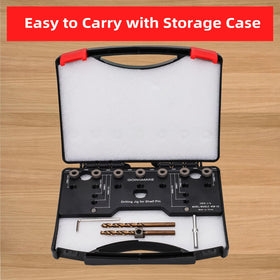 GOINGMAKE complete tool kit includes drill bits and wrench for immediate use.
