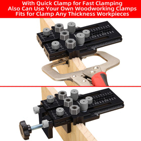 GOINGMAKE dowel jig kit drill bits included for fast setup