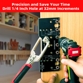 GOINGMAKE edge distance settings 37/50/64mm help versatile DIY shelf projects.