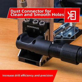 GOINGMAKE included accessory set saves setup time with bits, drivers, screws and plugs.