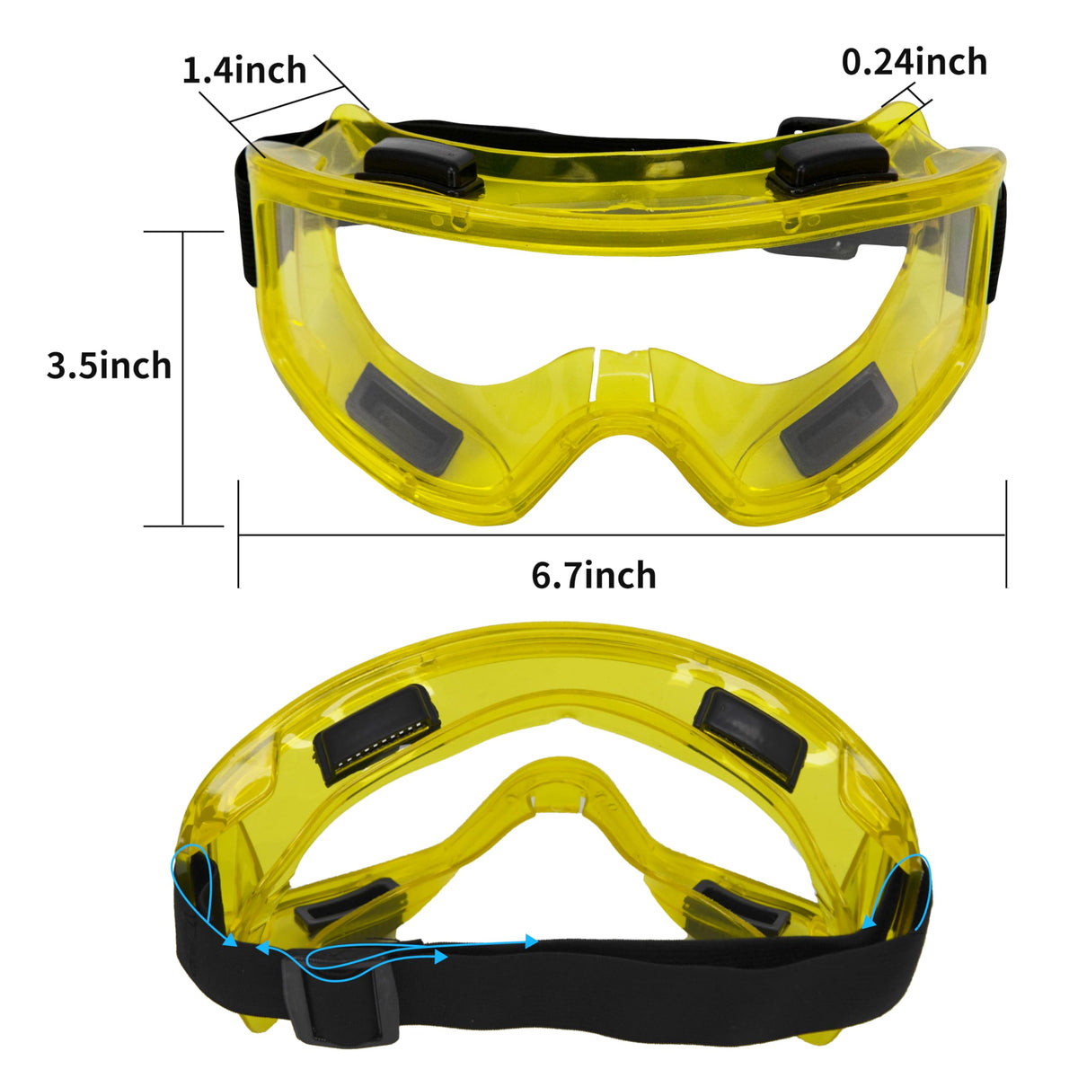GOL-SIV lightweight design minimizes fatigue during long sessions.