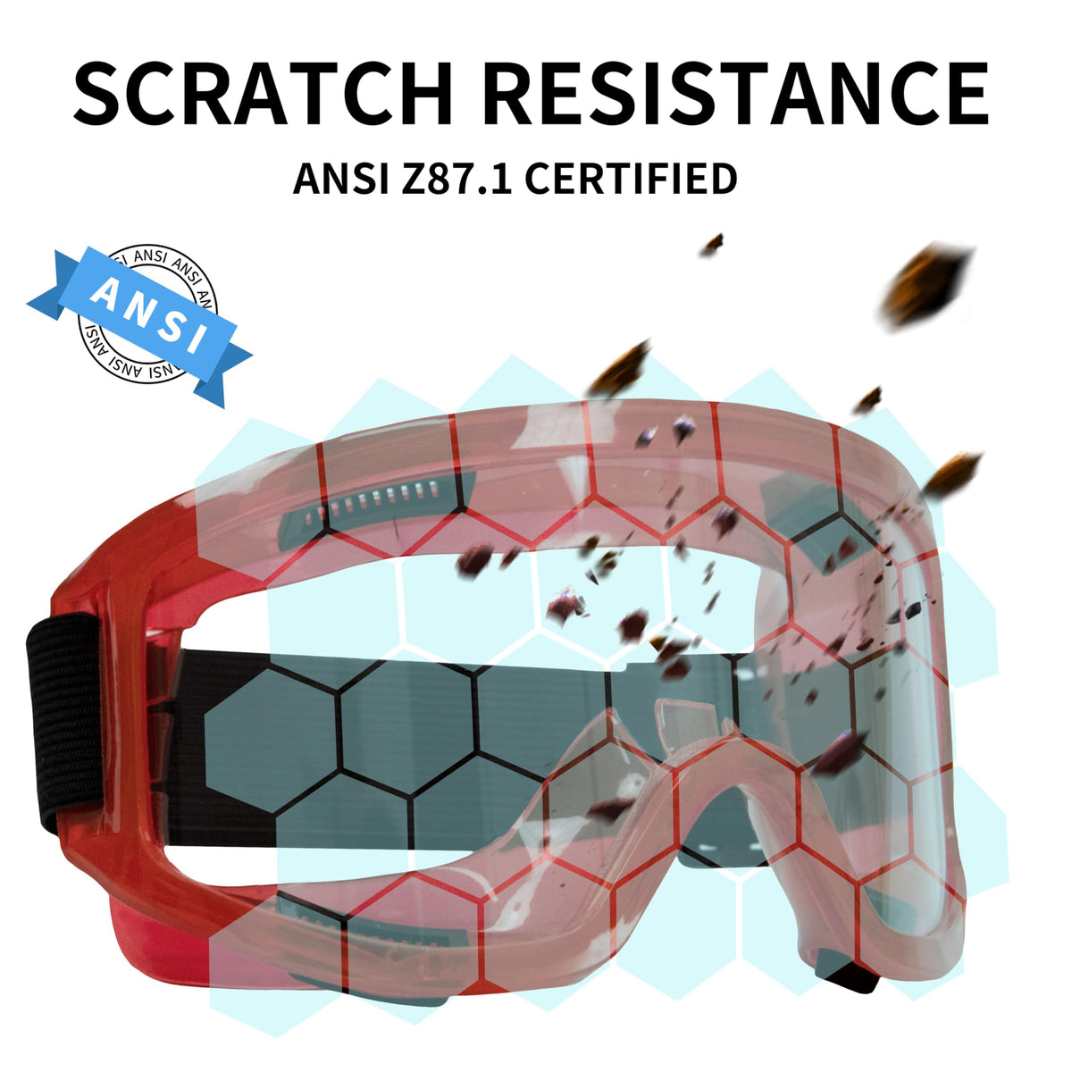 GOL-SIV adjustable elastic headband fits a range of heads.