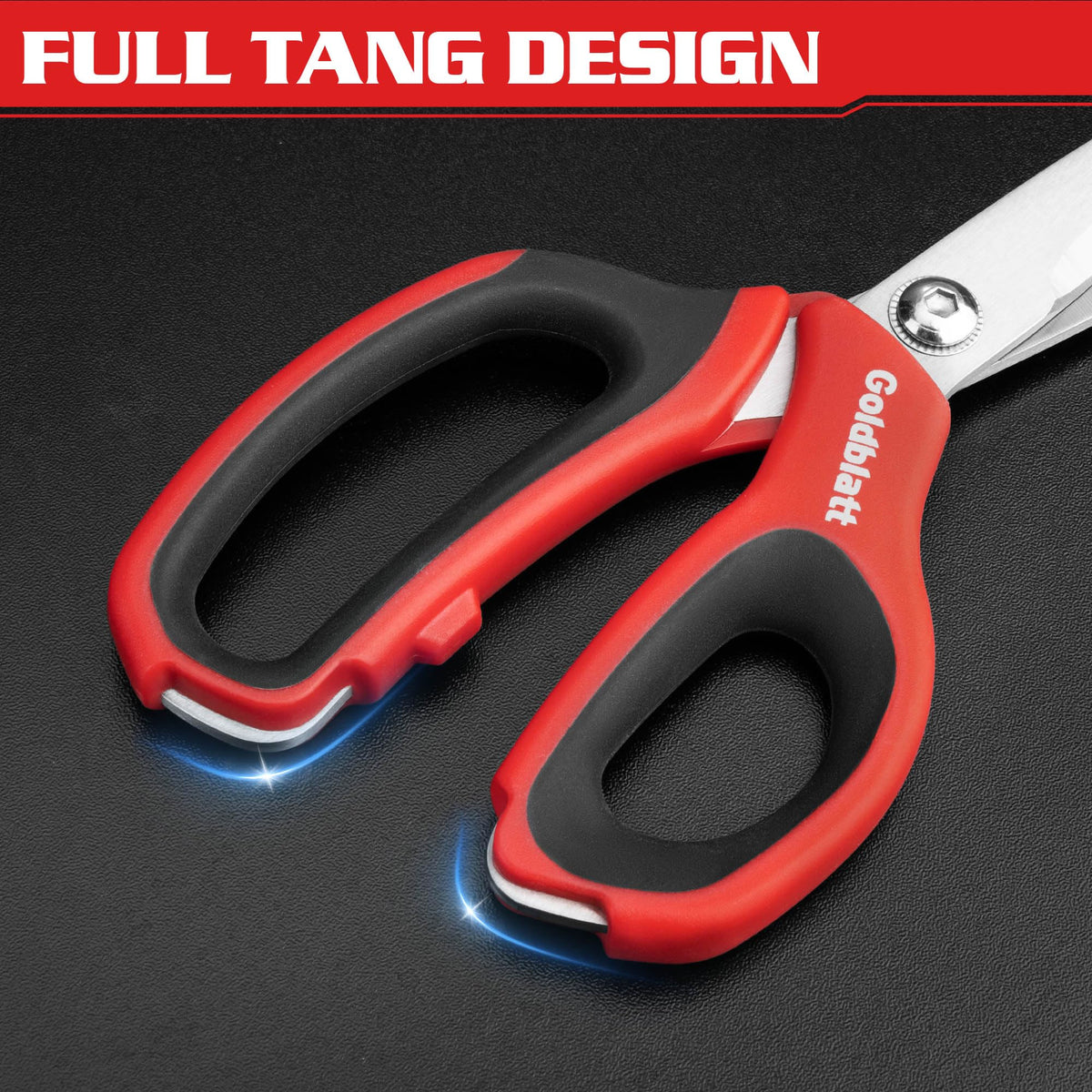 Goldblatt package includes two scissors: 10-inch and 8-inch