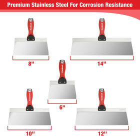 Goldblatt 8-inch knife with premium blade for smooth application.