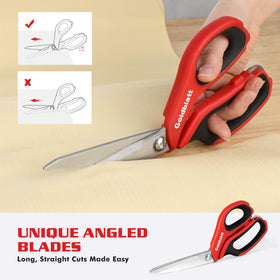 Goldblatt 8-inch heavy duty scissors for precise, everyday cuts.