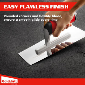 Aluminium shank provides strong, durable mounting for reliable performance.