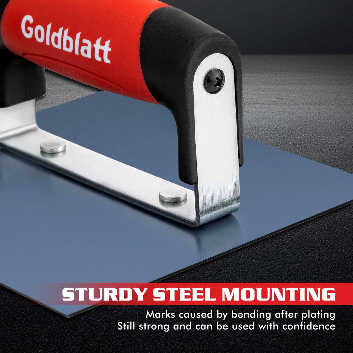 Goldblatt brand story image illustrating masonry tool craftsmanship