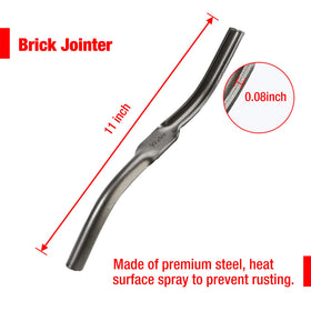 Goldblatt brick jointer stainless steel for durable masonry work.